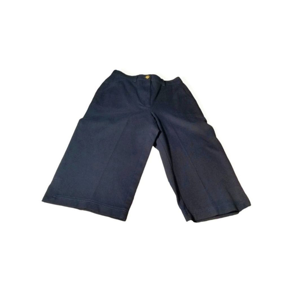 St. John Sports| Navy Blue Bermuda Shorts| NWOT|Size 2 - Picture 2 of 7